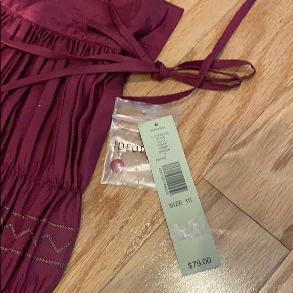 Ideology Budapest boho 100% silk skirt size 10 - Picture 9 of 12